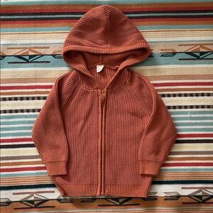 Goumi Kids Knit Hooded Sweater